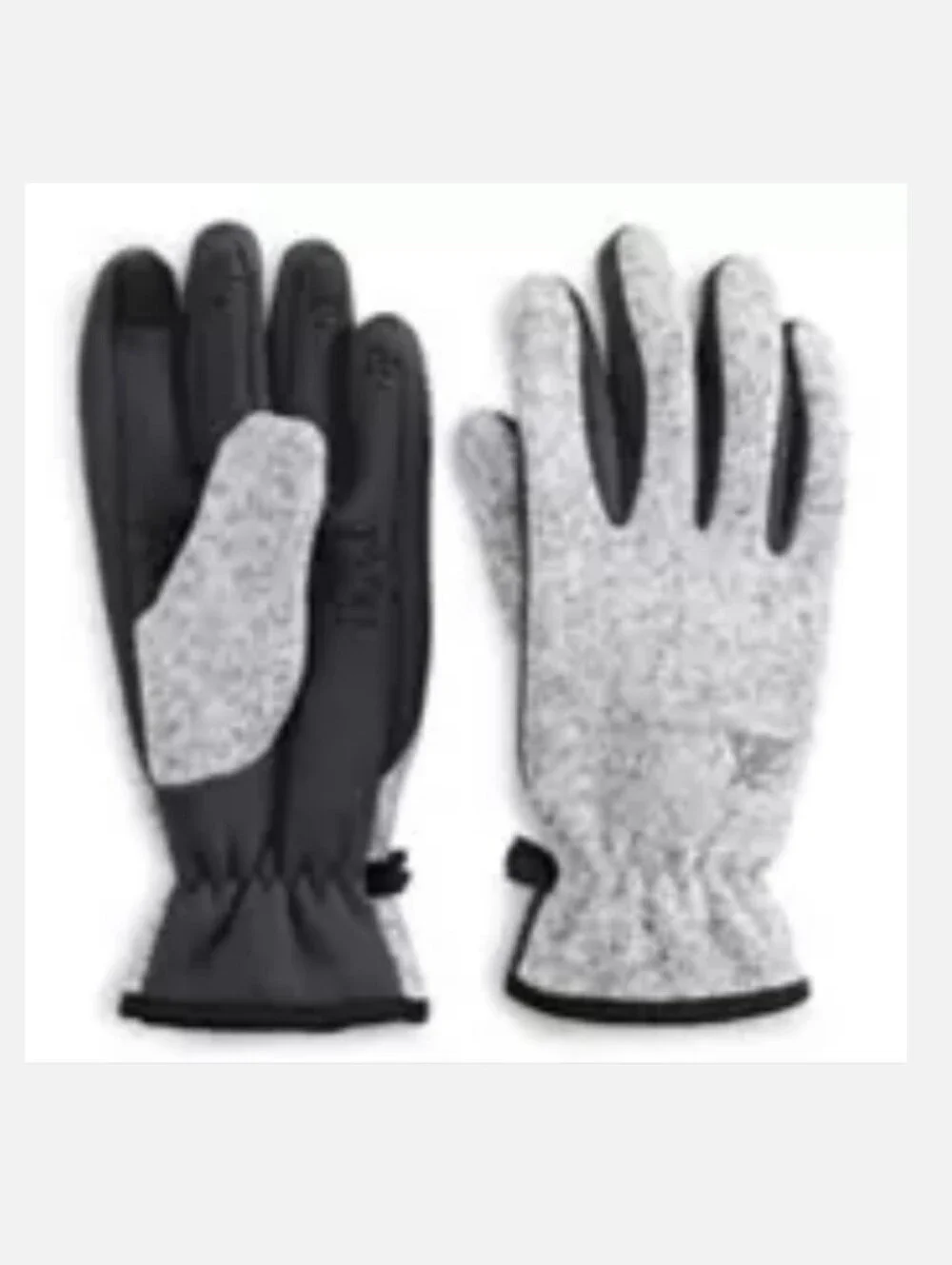 ZeroXposur Lulu Sweater Fleece Gloves Gray Women's S/M $30 NWT NEW